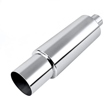2.5 Inch Inlet Quiet Stainless Steel Muffler For Exhaust