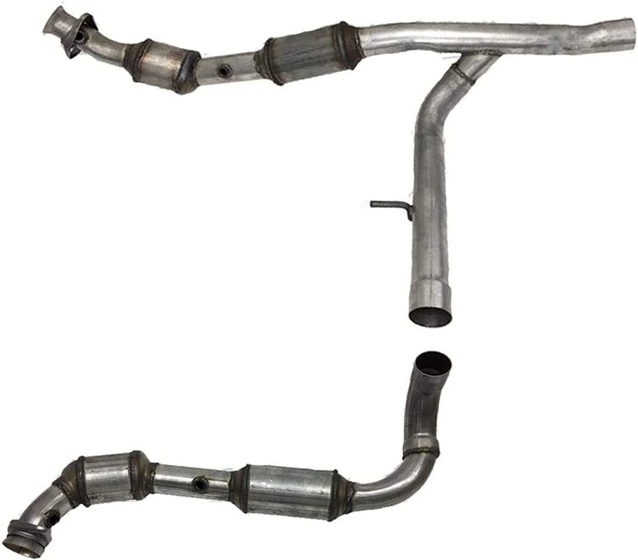 04-08 Ford F150 5.4L Dual Catalytic Converters With 4 Wheel Drive Eng Y Pipe