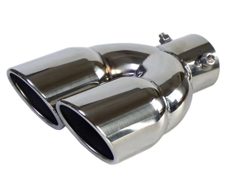 Dual Ss 304 Auto Exhaust Tips 3 Inch Outlet