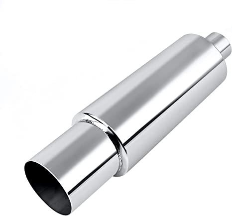 2.5 Inch Inlet Quiet Stainless Steel Muffler For Exhaust