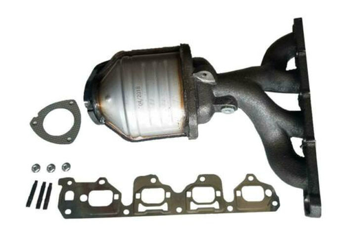 Nodular Cast Iron Catalytic Converter 2007 2008 Saturn Aura 2.4L