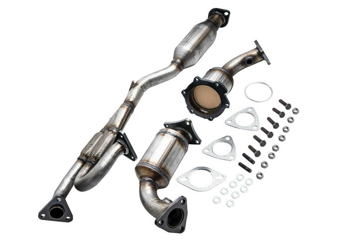 2003-2007 Nissan Murano Catalytic Converter Replacement S SE SL 3.5L 3pcs