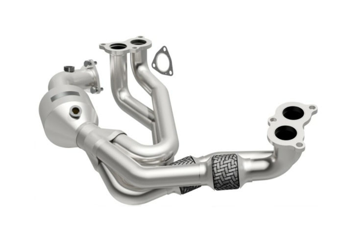 2008-2011 Direct Replacement Subaru Catalytic Converter 2.5L Euro 3 4 5